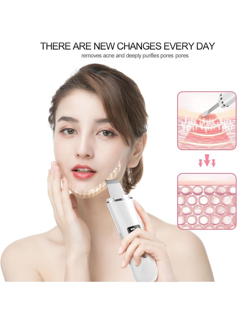 general Face Scrubber Skin Spatula - Blackhead Remover with 4 Modes, Pore Extractor Face Spatula Deep Cleansing for Facial Skincare Women Gift - Image 4